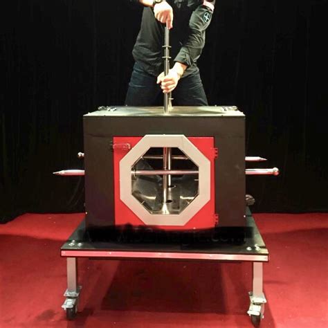 Sword box magic trick tum